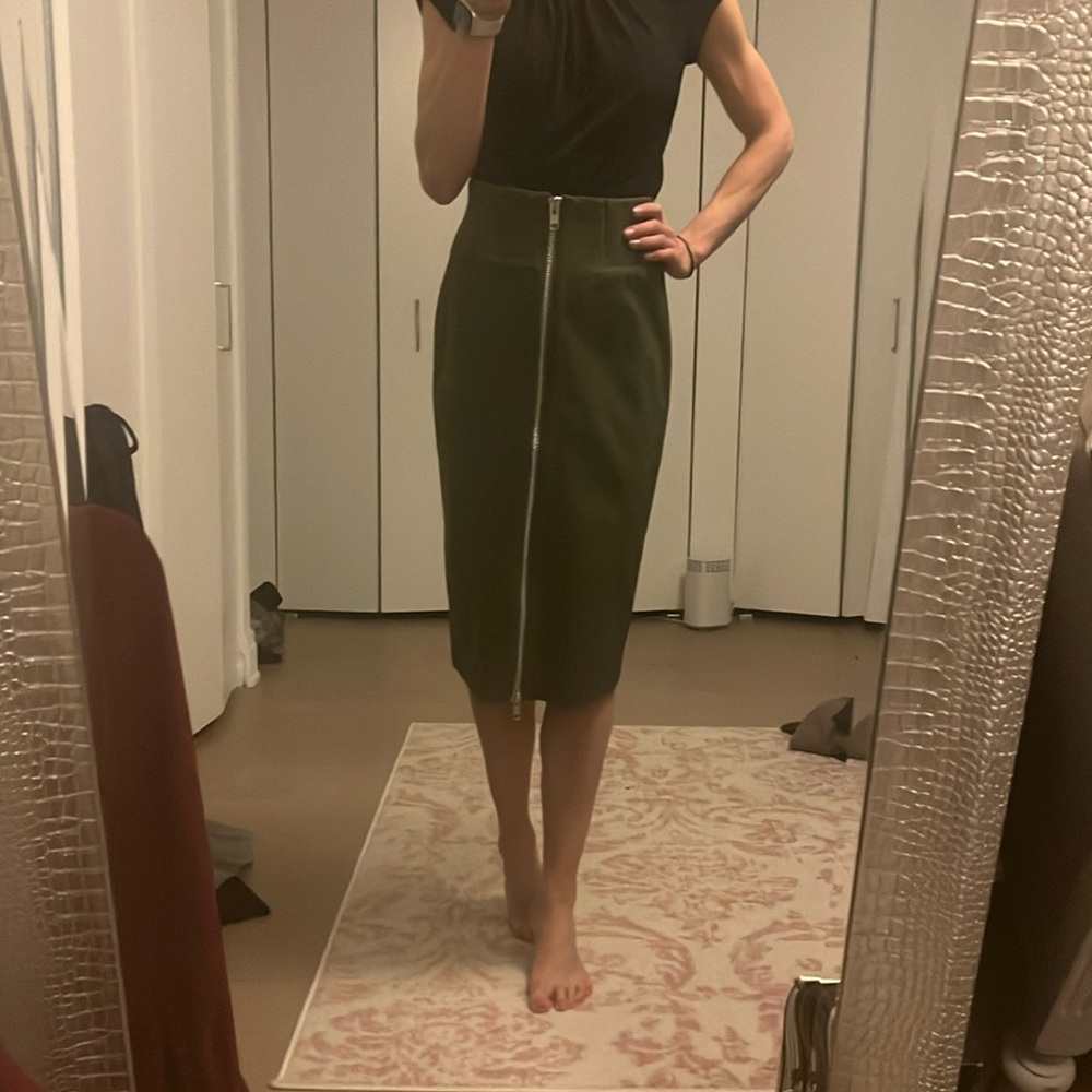 Banana republic zippered pencil skirt